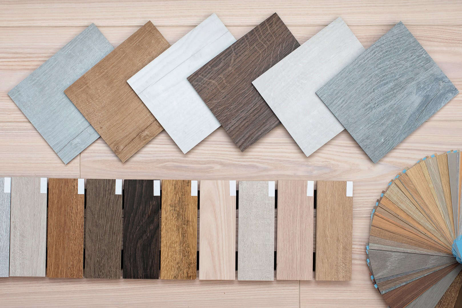 Selection of luxury vinyl